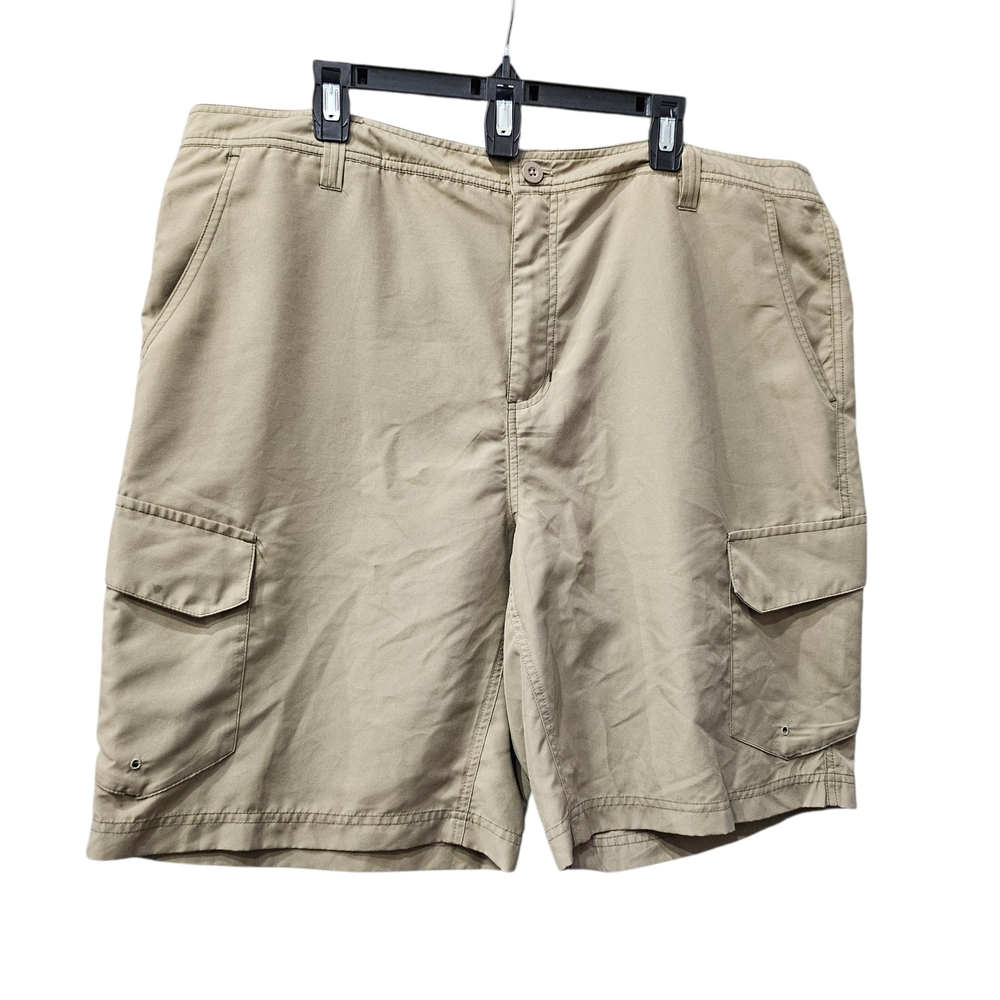 Magellan Outdoors Men's Khaki Cargo Shorts Size 42